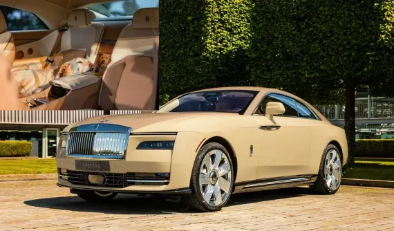 Rolls-Royce Spectre độc nhất vô nhị lấy ý tưởng từ thú cưng của 1 đại gia