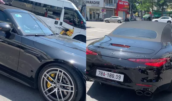 Mercedes-AMG SL43 hơn 7 tỷ đồng đầu tiên mang biển số của Đắk Lắk
