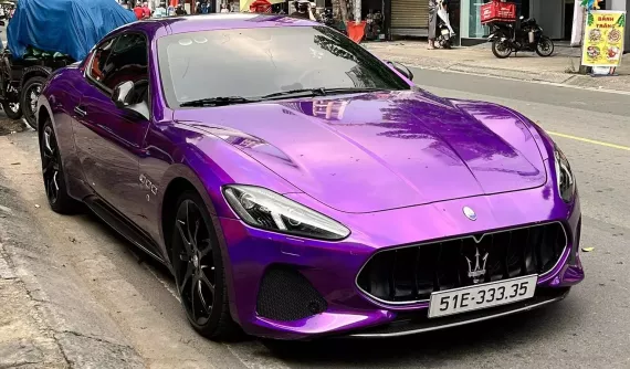 Maserati GranTurismo Sport hàng hiếm trên đường phố Tp.HCM