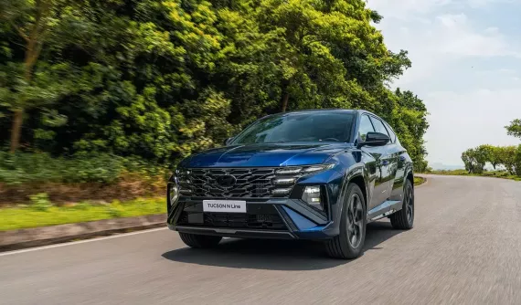 Tucson tăng trưởng mạnh mẽ, dẫn đầu gia đình Hyundai về doanh số trong tháng 9/2025
