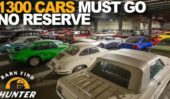 Không thể ngừng mua xe, người đàn ông biến garage của mình như bảo tàng với 1.300 xe ô tô