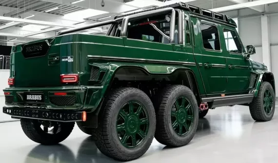 Mercedes-AMG G63 phiên bản "cá sấu 6 bánh" từ Brabus: Về Việt Nam đâu đó gần 106 tỷ đồng