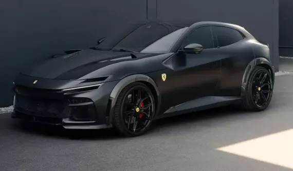 Hãng độ Novitec biến Ferrari Purosangue thành một chiếc xe "tàng hình"
