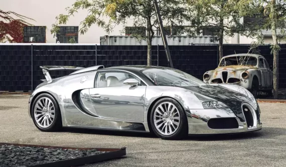 Chi tiết 1 trong 5 chiếc Bugatti Veyron Pur Sang được sản xuất: Ngoại thất mạ crôm, giá 2,1 triệu đô la