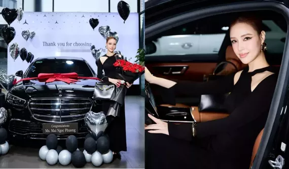 Em gái Mai Phương Thúy tậu Mercedes-Benz S450 Luxury hơn 5 tỷ đồng, vẫn con dư dả do chị cho đến 8 tỷ đồng