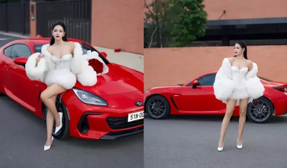 Nghệ thuật tặng quà của "cánh mày râu": Dịp 20/10 tặng vợ Subaru BRZ và biển số đẹp
