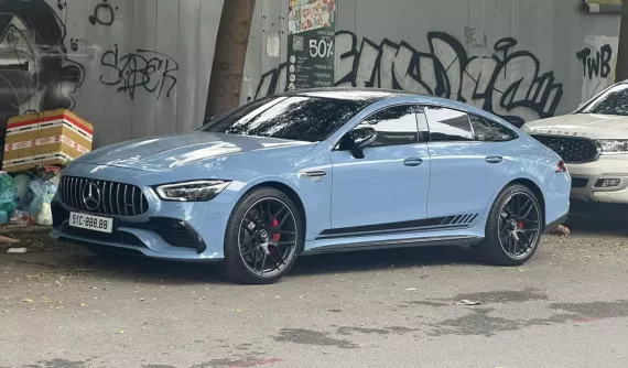 Chiếc biển số 51C-888.88 lại "đổi chủ": Từ Kia sang Ford giờ đến Mercedes-AMG GT 53