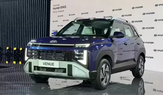 Hyundai Venue thế hệ mới chính thức ra lò với thiết kế mới, trang bị "xịn sò" hơn