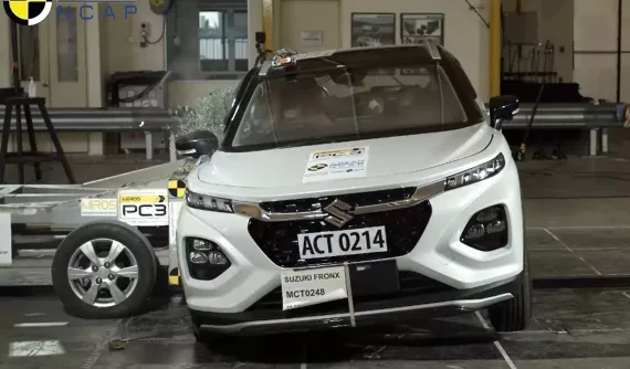 SUV hạng A mới bán ở Việt Nam Suzuki Fronx đạt 5 sao an toàn của ASEAN NCAP