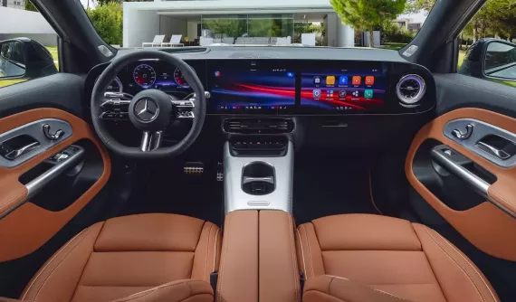 SUV 7 chỗ Mercedes-Benz GLB 2026 được hé lộ trước khi ra mắt vào tháng sau