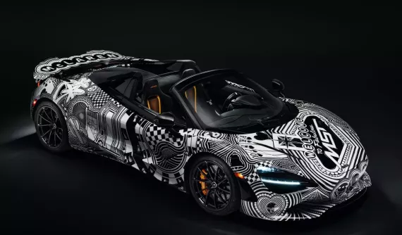 Cùng ngắm McLaren 750S Spider được thiết kế riêng lấy cảm hứng từ Las Vegas