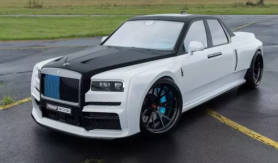 Ý tưởng về 1 chiếc xe bán tải Rolls-Royce Cullinan thật là điên rồ