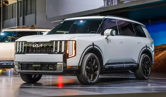 Kia Telluride 2026 trình làng, thiết kế chịu ảnh hưởng của Range Rover, lần đầu tiên có động cơ hybrid