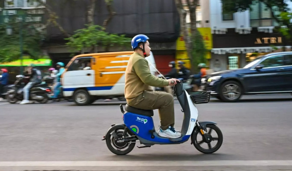 Hà Nội triển khai xe điện hai bánh công cộng: giá thuê 10 ngàn đồng, tốc độ tối đa 25 km/h, vận hành 90 km