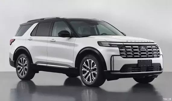 SUV cỡ lớn Ford Explorer 2026 rục rịch ra mắt với thiết kế mới