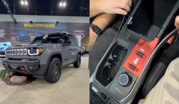 Tiktoker giật tung ốp nội thất của chiếc Jeep Recon tại triển lãm khiến hãng tức giận