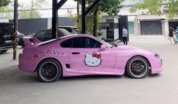 Xe Toyota Supra thế hệ thứ 4 của người chơi xe tại Tp.HCM tái xuất với diện mạo dễ thương