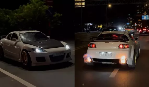 Mazda RX-8 độ đẹp mắt của người chơi xe Tp.HCM