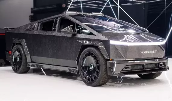 Mansory chưa bao giờ nói không với dự án độ nào, dù đó là xe bán tải Tesla Cybertruck