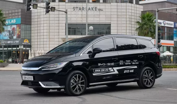 Trải nghiệm BYD M6: Nội thất 7 chỗ rộng rãi, tiện nghi vượt tầm tiền