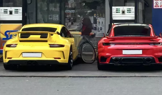 Porsche 911 GT3 991.2 độc nhất Việt Nam bất ngờ tái xuất cùng Porsche 911 Turbo S