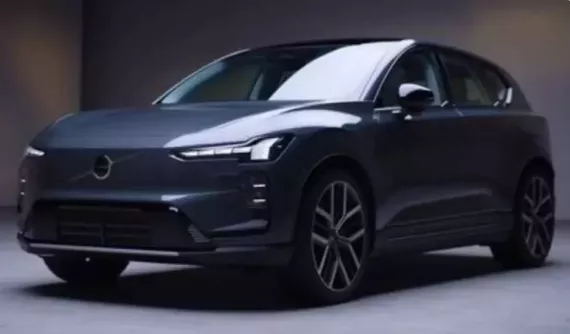 Rò rỉ hình ảnh xe Volvo EX60 hoàn toàn mới, ra mắt ngày mai