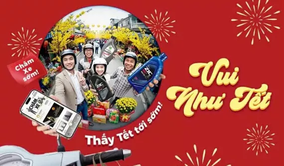 Ra mắt tiện ích Chăm Xe, Tết này khỏe re