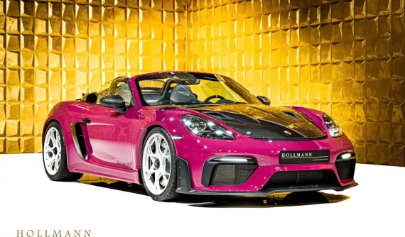 Porsche 718 Spyder RS đầu tiên có mặt tại Việt Nam: Động cơ thửa từ Porsche 911 GT3