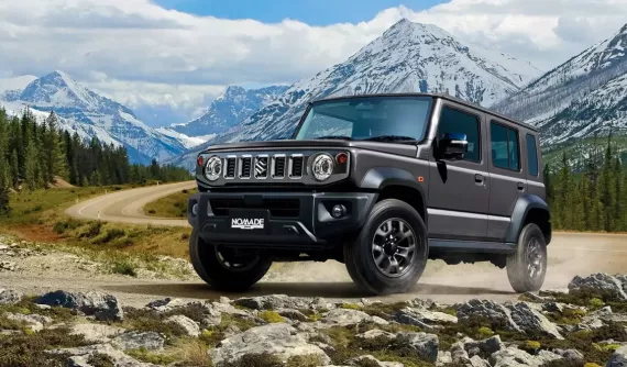 Suzuki Jimny 5 cửa được bổ sung những nâng cấp thực dụng hơn ở phiên bản 2026