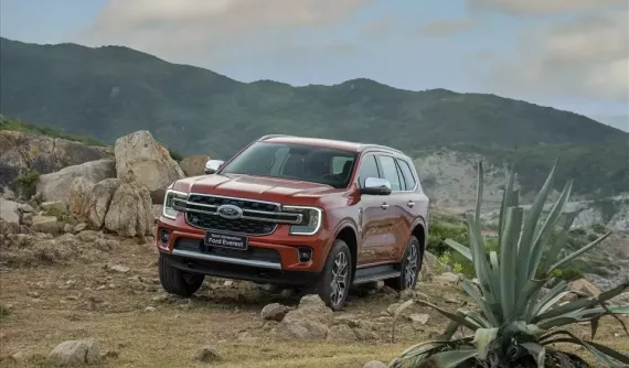 Doanh số SUV hạng D tháng 1/2026: Ford Everest vẫn bất khả chiến bại
