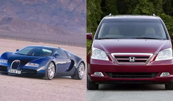 Vì sao siêu xe Bugatti Veyron và "xế cỏ" Honda Odyssey từng sử dụng cùng một hệ thống lốp Michelin?