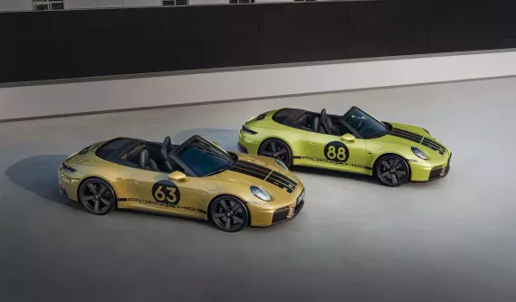 Cặp đôi siêu xe giới hạn Porsche 911 Spirit 70 của 2 doanh nhân Việt