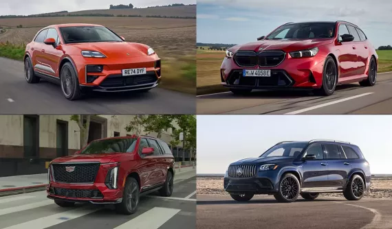 9 mẫu xe gia đình nhanh và mạnh quá mức cần thiết