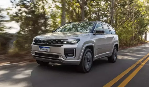 SUV 3 hàng ghế Jeep Commander được nâng cấp, có cả phiên bản bọc thép chống đạn