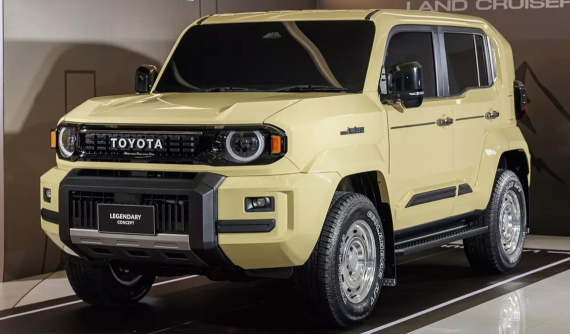 Cận cảnh Toyota Land Cruiser FJ phiên bản Legend với thiết kế nổi bật hơn