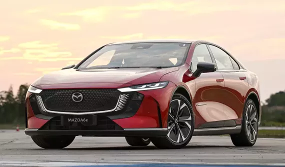 Mazda 6e - sedan hạng trung thay thế Mazda6 - đã được chốt giá tại Thái Lan