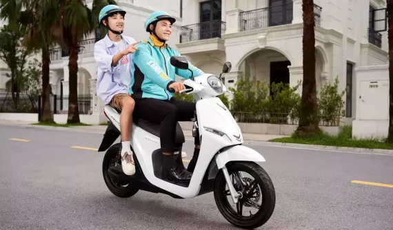 Tài xế Xanh SM Bike được miễn phí thuê, đổi pin trong 3 năm