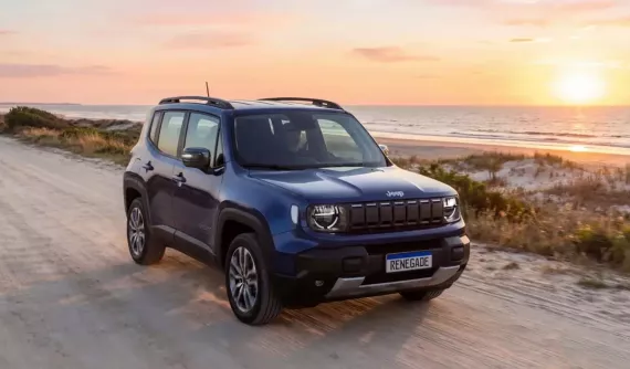 SUV cỡ B Jeep Renegade 2026 trình làng với diện mạo mới nhưng nâng cấp lớn nhất nằm bên trong xe