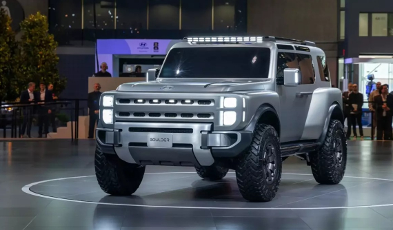 Vén màn Hyundai Boulder - câu trả lời của người Hàn dành cho Ford Bronco