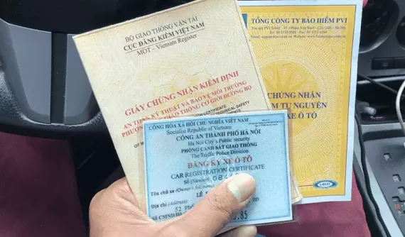 Đề xuất nộp ảnh xe khi làm thủ tục miễn kiểm định lần đầu đối với ô tô