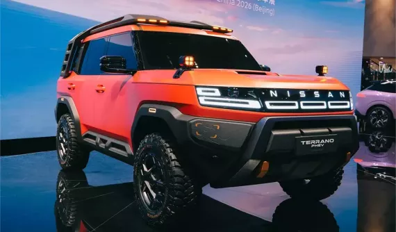 Vén màn Nissan Terrano PHEV - SUV việt dã mới, ôm tham vọng cạnh tranh Toyota Land Cruiser