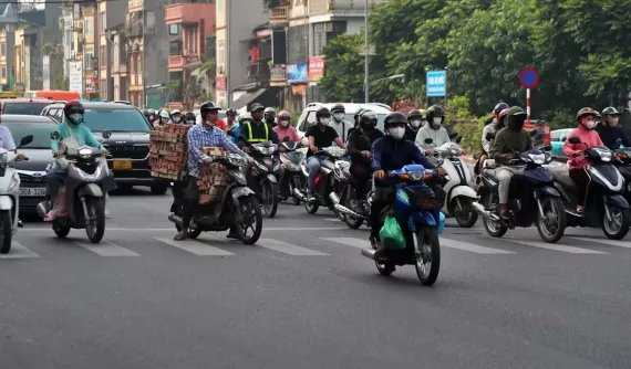 Xe máy cá nhân chưa bị cấm trong vùng phát thải thấp của Hà Nội từ ngày 1/7/2026