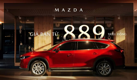 Mazda CX-8 tại Việt Nam được bổ sung bản tiêu chuẩn mới với giá rẻ hơn cả SUV cỡ C