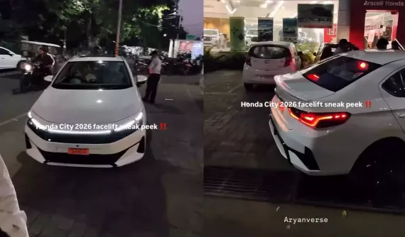 Honda City phiên bản mới xuất hiện tại đại lý trước khi ra mắt trong tuần này
