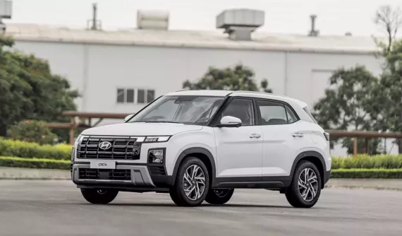 Hyundai Creta được tăng giá trị khuyến mại lên 65 triệu đồng trong tháng 6/2026