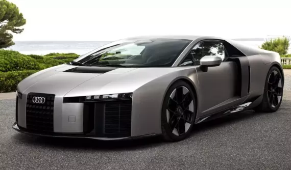 Siêu xe Audi Nuvolari hoàn toàn mới bất ngờ trình làng, kế nhiệm R8 với sức mạnh từ Lamborghini