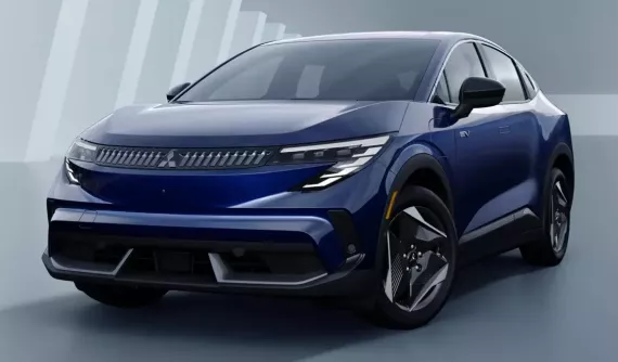 Vén màn Mitsubishi Eclipse Sport - SUV điện cỡ nhỏ được ra đời từ Nissan Leaf