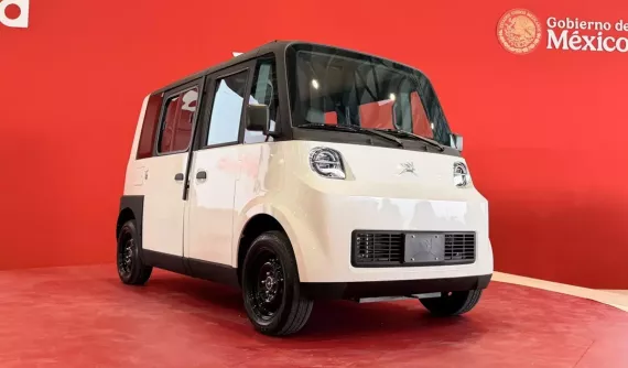 Olinia Uno - xe điện nội địa đầu tiên của Mexico, chở được 6 người và có giá dưới 300 triệu đồng