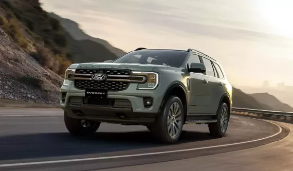 Doanh số SUV hạng D tháng 5/2026: Ford Everest tăng trưởng rực rỡ