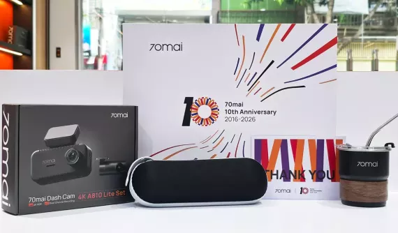 70mai kỷ niệm 10 năm thành lập, ra mắt A810 Lite và chuỗi hoạt động tri ân